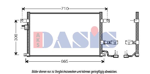 AKS DASIS kondensatorius, oro kondicionierius 512021N